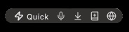 Writrflow Floating Bar